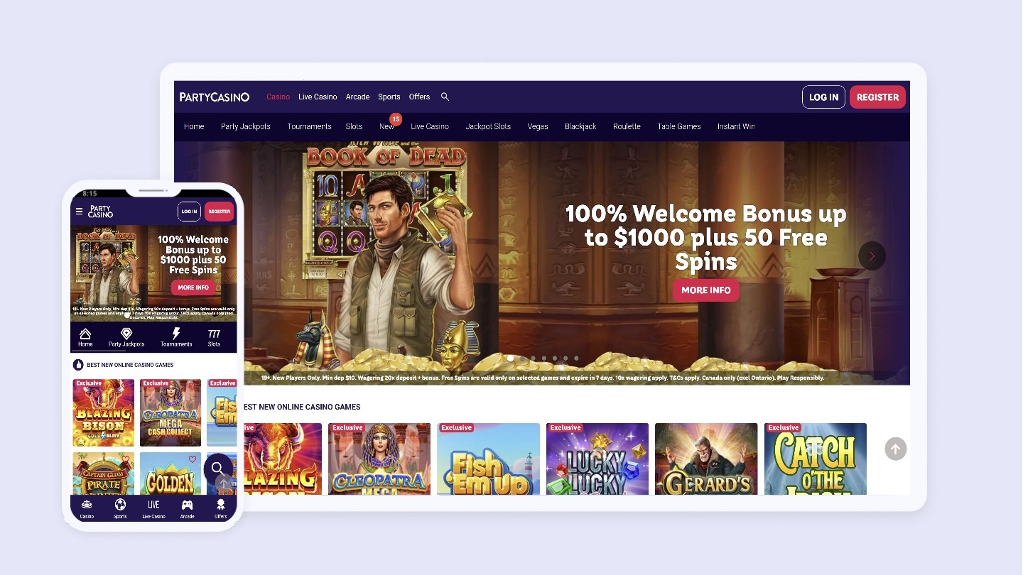 PartyCasino - Best Quickspin Casinos in Canada