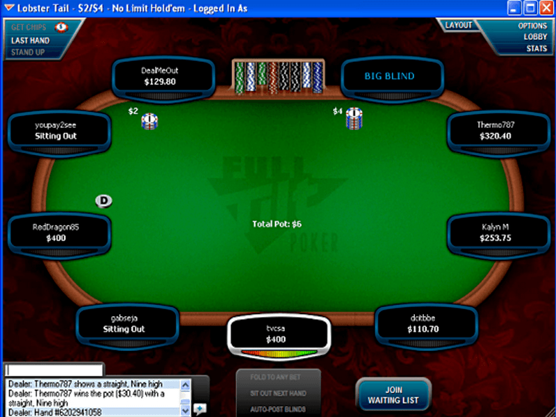 Full Tilt Poker App Mac