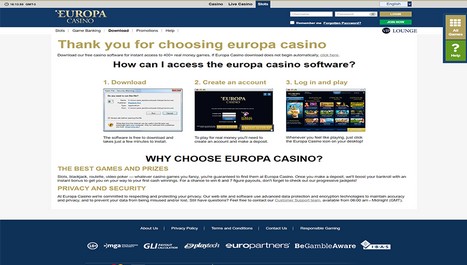 Europa Casino Instant Play